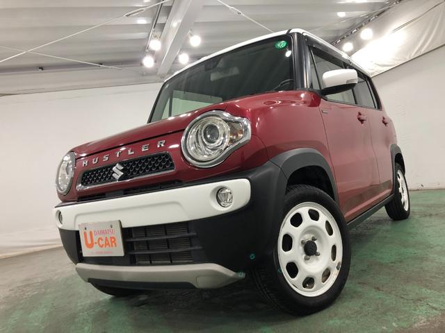 ハスラー Ｊスタイル　雹害／車検整備付／走行７３５７８キロ／ナビ　１年保証距離無制限　走行距離７３５７８キロ　ワンセグナビ　バックカメラ　純正マット　オートライト　アイドリングストップ　シートヒーター　電動格納式ドアミラー　プッシュスタート　キーフリー（7枚目）