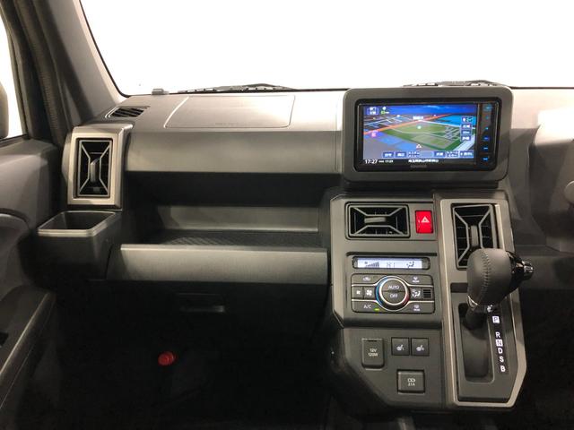 タフト Ｇ　ダーククロムベンチャー　新品ナビ／走行３０９８キロ　１年保証距離無制限　走行距離３０９８キロ　フルセグナビ　バックカメラ　ブルートゥース　純正マット　サイドエアバッグ　ＬＥＤヘッドランプ　アイドリングストップ　シートヒーター　オート格納式ドアミラー（6枚目）