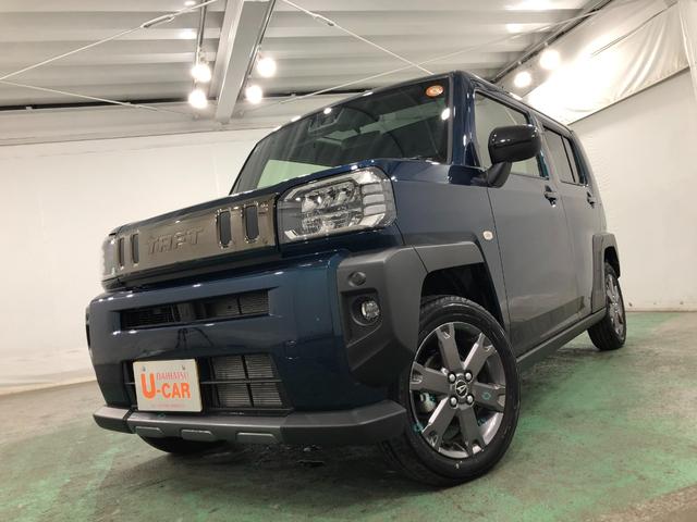 タフト Ｇ　ダーククロムベンチャー　新品ナビ／走行３０９８キロ　１年保証距離無制限　走行距離３０９８キロ　フルセグナビ　バックカメラ　ブルートゥース　純正マット　サイドエアバッグ　ＬＥＤヘッドランプ　アイドリングストップ　シートヒーター　オート格納式ドアミラー（7枚目）