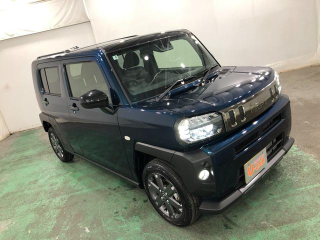 タフト Ｇ　ダーククロムベンチャー　新品ナビ／走行３０９８キロ　１年保証距離無制限　走行距離３０９８キロ　フルセグナビ　バックカメラ　ブルートゥース　純正マット　サイドエアバッグ　ＬＥＤヘッドランプ　アイドリングストップ　シートヒーター　オート格納式ドアミラー（9枚目）