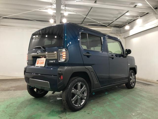 タフト Ｇ　ダーククロムベンチャー　新品ナビ／走行３０９８キロ　１年保証距離無制限　走行距離３０９８キロ　フルセグナビ　バックカメラ　ブルートゥース　純正マット　サイドエアバッグ　ＬＥＤヘッドランプ　アイドリングストップ　シートヒーター　オート格納式ドアミラー（13枚目）