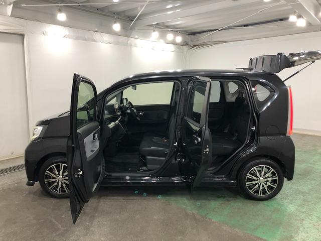 ムーヴ カスタム X ハイパーSA 車検整備付/走行66021キロ 1年保証距離無制限 走行距離66021キロ 純正フルセグナビ バックカメラ 純正マット LEDヘッドランプ アイドリングストップ プッシュボタンスタート オート格納式ドアミラー キーフリー(25枚目)