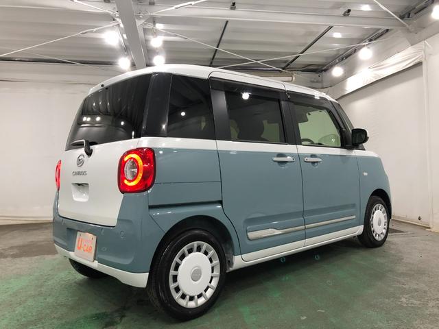 ムーヴキャンバス ストライプスＧターボ　走行８６９５キロ／純正ナビ／ドラレコ　１年保証距離無制限　走行距離８６９５キロ　純正フルセグナビ　バックカメラ　ドラレコ　純正マット　サイドエアバッグ　ＬＥＤヘッドランプ　アイドリングストップ　シートヒーター　両側電動スライドドア（13枚目）