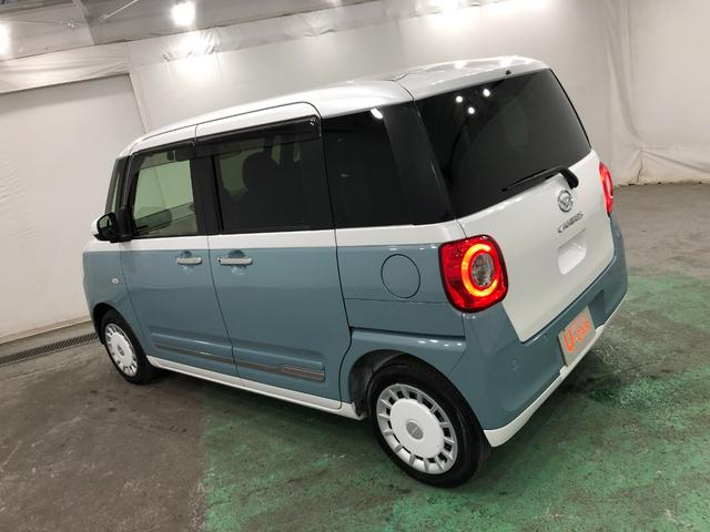 ムーヴキャンバス ストライプスＧターボ　走行８６９５キロ／純正ナビ／ドラレコ　１年保証距離無制限　走行距離８６９５キロ　純正フルセグナビ　バックカメラ　ドラレコ　純正マット　サイドエアバッグ　ＬＥＤヘッドランプ　アイドリングストップ　シートヒーター　両側電動スライドドア（16枚目）