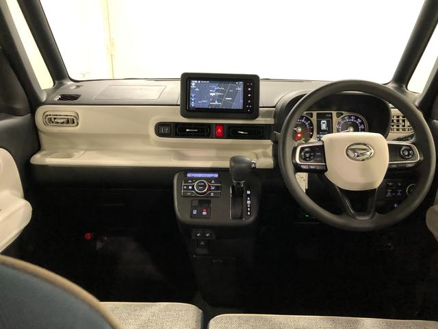 ムーヴキャンバス ストライプスＧターボ　走行８６９５キロ／純正ナビ／ドラレコ　１年保証距離無制限　走行距離８６９５キロ　純正フルセグナビ　バックカメラ　ドラレコ　純正マット　サイドエアバッグ　ＬＥＤヘッドランプ　アイドリングストップ　シートヒーター　両側電動スライドドア（20枚目）