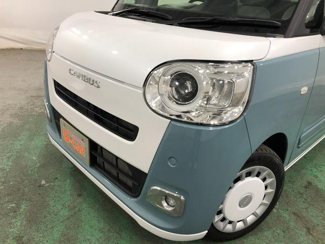 ムーヴキャンバス ストライプスＧターボ　走行８６９５キロ／純正ナビ／ドラレコ　１年保証距離無制限　走行距離８６９５キロ　純正フルセグナビ　バックカメラ　ドラレコ　純正マット　サイドエアバッグ　ＬＥＤヘッドランプ　アイドリングストップ　シートヒーター　両側電動スライドドア（23枚目）