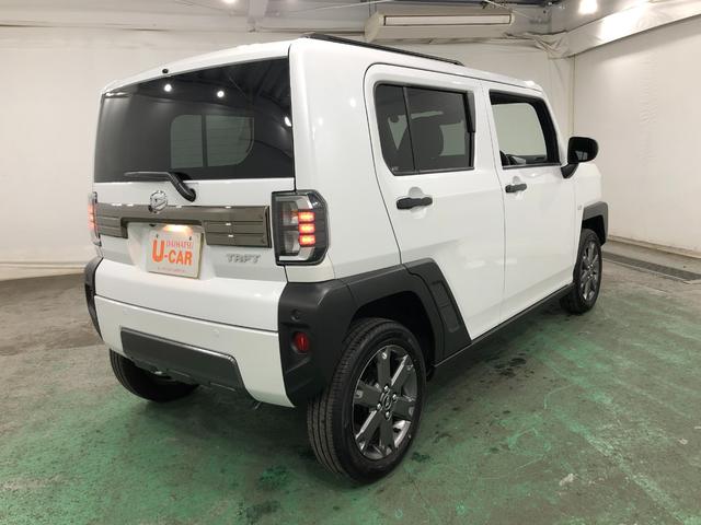 タフト G ダーククロムベンチャー 走行2538キロ/シートヒーター 1年保証距離無制限 走行2538キロ 純正マット サイドエアバッグ LEDヘッドランプ アイドリングストップ シートヒーター プッシュボタンスタート オート格納式ドアミラー 電動パーキングブレーキ(13枚目)