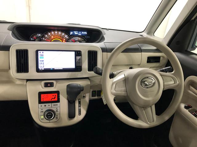 ムーヴキャンバス Ｇ　ＳＡＩＩＩ　走行１６３３３キロ／フルセグナビ／マット　１年保証距離無制限　走行距離１６３３３キロ　フルセグナビ　ブルートゥース　純正マット　ＬＥＤヘッドランプ　アイドリングストップ　両側電動スライドドア　キーフリー（5枚目）