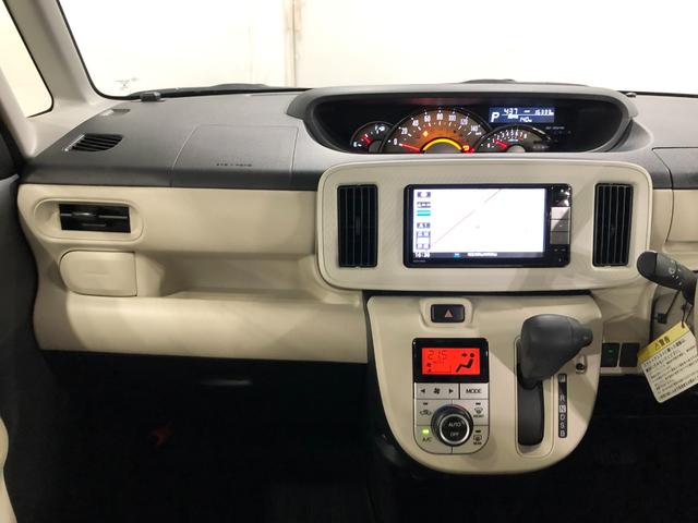 ムーヴキャンバス Ｇ　ＳＡＩＩＩ　走行１６３３３キロ／フルセグナビ／マット　１年保証距離無制限　走行距離１６３３３キロ　フルセグナビ　ブルートゥース　純正マット　ＬＥＤヘッドランプ　アイドリングストップ　両側電動スライドドア　キーフリー（6枚目）