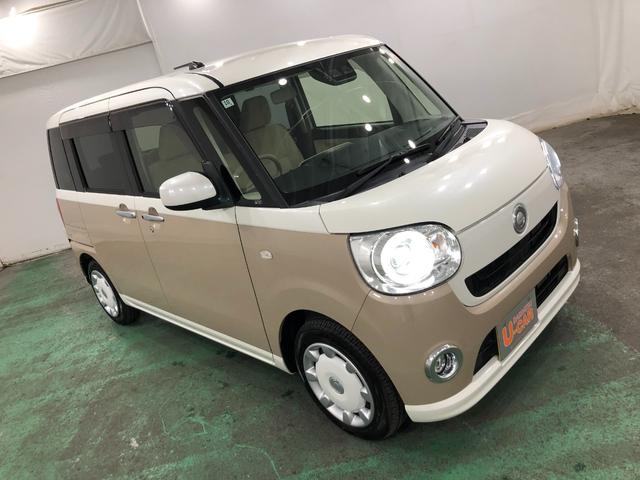 ムーヴキャンバス Ｇ　ＳＡＩＩＩ　走行１６３３３キロ／フルセグナビ／マット　１年保証距離無制限　走行距離１６３３３キロ　フルセグナビ　ブルートゥース　純正マット　ＬＥＤヘッドランプ　アイドリングストップ　両側電動スライドドア　キーフリー（9枚目）