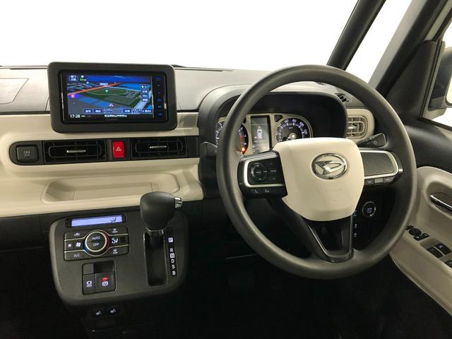 ムーヴキャンバス ストライプスＧ　走行４７７７キロ／新品ナビ／バックカメラ　１年保証距離無制限　走行距離４７７７キロ　フルセグナビ　バックカメラ　ブルートゥース　純正マット　サイドエアバッグ　ＬＥＤヘッドランプ　アイドリングストップ　シートヒーター　両側電動スライドドア（5枚目）