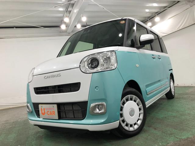 ムーヴキャンバス ストライプスＧ　走行４７７７キロ／新品ナビ／バックカメラ　１年保証距離無制限　走行距離４７７７キロ　フルセグナビ　バックカメラ　ブルートゥース　純正マット　サイドエアバッグ　ＬＥＤヘッドランプ　アイドリングストップ　シートヒーター　両側電動スライドドア（7枚目）