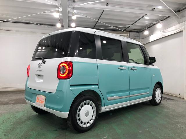 ムーヴキャンバス ストライプスＧ　走行４７７７キロ／新品ナビ／バックカメラ　１年保証距離無制限　走行距離４７７７キロ　フルセグナビ　バックカメラ　ブルートゥース　純正マット　サイドエアバッグ　ＬＥＤヘッドランプ　アイドリングストップ　シートヒーター　両側電動スライドドア（13枚目）