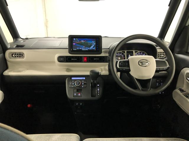 ムーヴキャンバス ストライプスＧ　走行４７７７キロ／新品ナビ／バックカメラ　１年保証距離無制限　走行距離４７７７キロ　フルセグナビ　バックカメラ　ブルートゥース　純正マット　サイドエアバッグ　ＬＥＤヘッドランプ　アイドリングストップ　シートヒーター　両側電動スライドドア（20枚目）