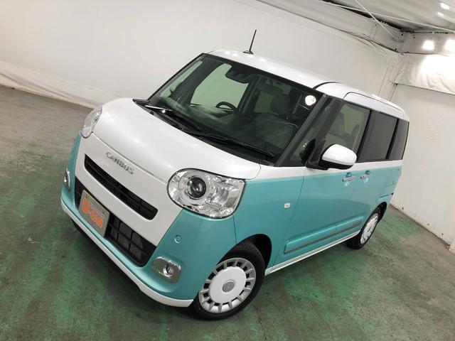 ムーヴキャンバス ストライプスＧ　走行４７７７キロ／新品ナビ／バックカメラ　１年保証距離無制限　走行距離４７７７キロ　フルセグナビ　バックカメラ　ブルートゥース　純正マット　サイドエアバッグ　ＬＥＤヘッドランプ　アイドリングストップ　シートヒーター　両側電動スライドドア（22枚目）