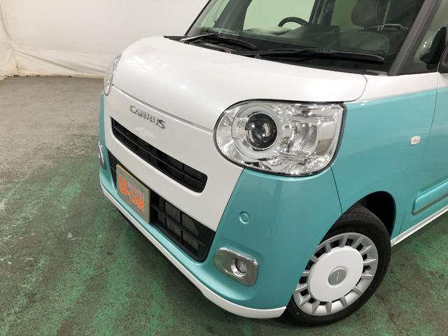 ムーヴキャンバス ストライプスＧ　走行４７７７キロ／新品ナビ／バックカメラ　１年保証距離無制限　走行距離４７７７キロ　フルセグナビ　バックカメラ　ブルートゥース　純正マット　サイドエアバッグ　ＬＥＤヘッドランプ　アイドリングストップ　シートヒーター　両側電動スライドドア（23枚目）