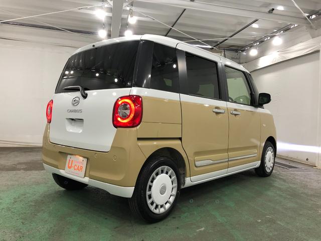 ムーヴキャンバス ストライプスＧ　走行３６４７キロ／シートヒータ／オートライト　一年保証・走行距離無制限　走行３６４７キロ　サイドエアバック　クリアランスソナー　オートマチックハイビーム　オートライト　ＬＥＤヘッドライト　ベンチシート　シートヒーター　両側電動スライドドア（13枚目）