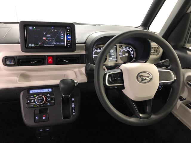 ムーヴキャンバス ストライプスＧ　走行１７３２４キロ／ナビ／前後ドラレコ　一年保証・走行距離無制限　走行１７３２４キロ　フルセグナビ　ブルートゥース　バックカメラ　ドラレコ　サイドエアバック　オートライト　ＬＥＤヘッドライト　シートヒーター　両側電動スライドドア（5枚目）