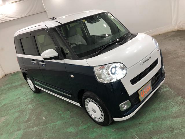 ムーヴキャンバス ストライプスＧ　走行１７３２４キロ／ナビ／前後ドラレコ　一年保証・走行距離無制限　走行１７３２４キロ　フルセグナビ　ブルートゥース　バックカメラ　ドラレコ　サイドエアバック　オートライト　ＬＥＤヘッドライト　シートヒーター　両側電動スライドドア（9枚目）