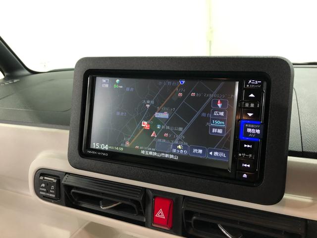 ムーヴキャンバス ストライプスＧ　走行１７３２４キロ／ナビ／前後ドラレコ　一年保証・走行距離無制限　走行１７３２４キロ　フルセグナビ　ブルートゥース　バックカメラ　ドラレコ　サイドエアバック　オートライト　ＬＥＤヘッドライト　シートヒーター　両側電動スライドドア（49枚目）