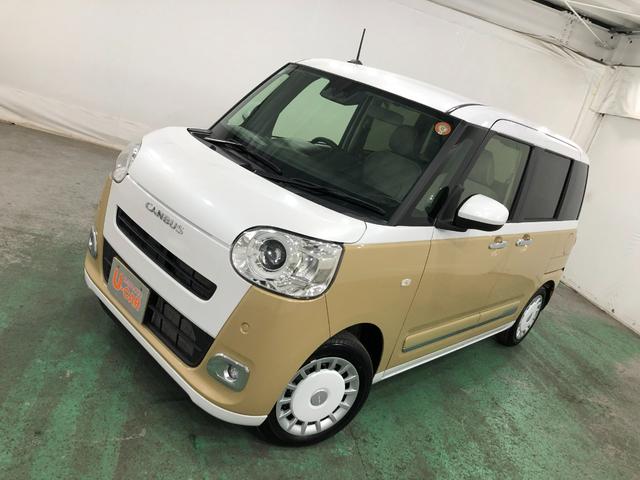 ムーヴキャンバス ストライプスＧ　走行５１４５キロ／フルセグナビ／バックカメラ　１年保証距離無制限　走行距離５１４５キロ　フルセグナビ　バックカメラ　ブルートゥース　純正マット　サイドエアバッグ　ＬＥＤヘッドランプ　アイドリングストップ　シートヒーター　両側電動スライドドア（22枚目）