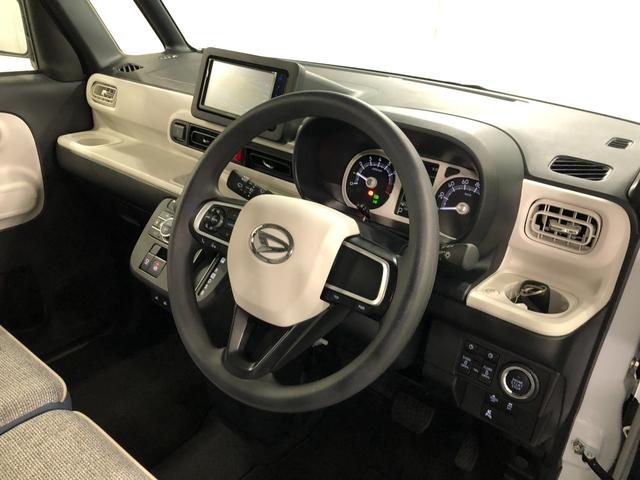 ムーヴキャンバス ストライプスＧ　走行５１４５キロ／フルセグナビ／バックカメラ　１年保証距離無制限　走行距離５１４５キロ　フルセグナビ　バックカメラ　ブルートゥース　純正マット　サイドエアバッグ　ＬＥＤヘッドランプ　アイドリングストップ　シートヒーター　両側電動スライドドア（45枚目）