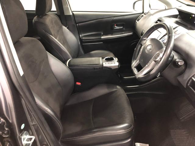 プリウスアルファ G 雹害/走行66559キロ/フルセグナビ/ドラレコ 1年保証距離無制限 走行距離66559キロ フルセグナビ バックカメラ ブルートゥース ドラレコ 純正マット サイドエアバッグ LEDヘッドランプ(4枚目)