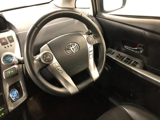 プリウスアルファ G 雹害/走行66559キロ/フルセグナビ/ドラレコ 1年保証距離無制限 走行距離66559キロ フルセグナビ バックカメラ ブルートゥース ドラレコ 純正マット サイドエアバッグ LEDヘッドランプ(12枚目)