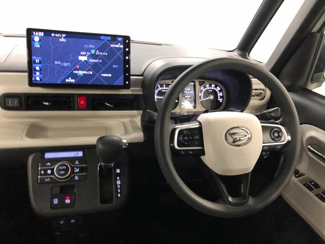 ムーヴキャンバス ストライプスGターボ 走行40443キロ/9インチナビ 一年保証・走行距離無制限 走行40443キロ フルセグナビ ブルートゥース バックカメラ サイドエアバック オートライト LEDヘッドライト ベンチシート シートヒーター 両側電動スライドドア(5枚目)