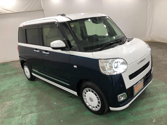 ムーヴキャンバス ストライプスGターボ 走行40443キロ/9インチナビ 一年保証・走行距離無制限 走行40443キロ フルセグナビ ブルートゥース バックカメラ サイドエアバック オートライト LEDヘッドライト ベンチシート シートヒーター 両側電動スライドドア(9枚目)