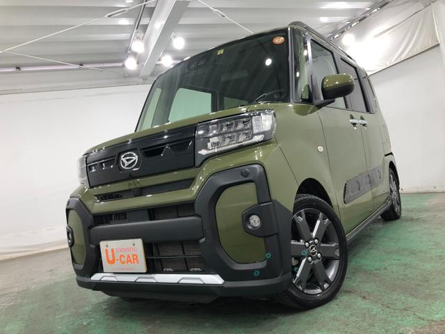 タント ファンクロスターボ　走行３３８３８キロ／ＬＥＤヘッドランプ　ワンオーナー　禁煙車　１年保証距離無制限　走行距離３３８３８キロ　サイドエアバッグ　ＬＥＤヘッドランプ　ＬＥＤフォグランプ　ルーフレール　シートヒーター　両側電動スライドドア　純正アルミホイール（7枚目）