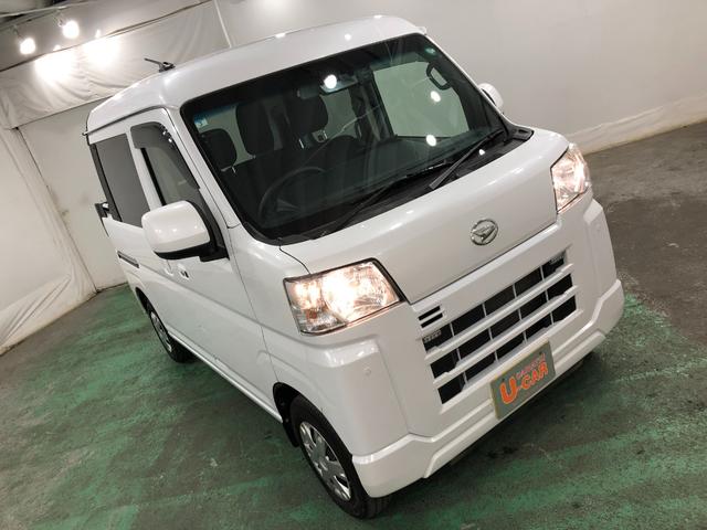 ハイゼットカーゴ デッキバンＧ　４ＷＤ／走行３６０２９キロ／ナビ／ドラレコ　１年保証距離無制限　走行３６０２９キロ　４ＷＤ　フルセグナビ　ブルートゥース　ドラレコ　純正マット　オートライト　アイドリングストップ　両側スライドドア　電動格納式ドアミラー　プッシュボタンスタート（9枚目）