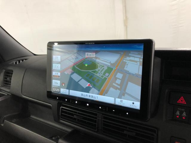 ハイゼットカーゴ デッキバンＧ　４ＷＤ／走行３６０２９キロ／ナビ／ドラレコ　１年保証距離無制限　走行３６０２９キロ　４ＷＤ　フルセグナビ　ブルートゥース　ドラレコ　純正マット　オートライト　アイドリングストップ　両側スライドドア　電動格納式ドアミラー　プッシュボタンスタート（10枚目）