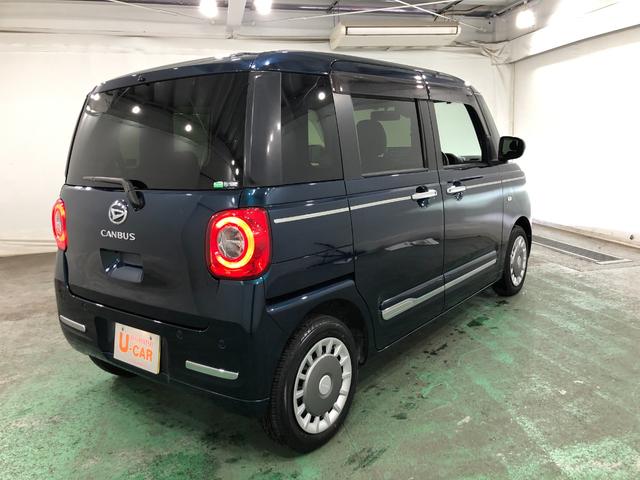 ムーヴキャンバス セオリーＧ　走行２２２０４キロ／車検整備付／ナビ／ドラレコ　一年保証・走行距離無制限　走行２２２０４キロ　フルセグナビ　ブルートゥース　バックカメラ　ドラレコ　ＥＴＣ　クリアランスソナー　ＬＥＤヘッドライト　シートヒーター　両側電動スライドドア（13枚目）