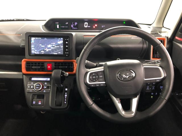 タント ファンクロスターボ　４ＷＤ／走行２９６６２キロ／ナビドラレコ　１年保証距離無制限　走行２９６６２キロ　純正フルセグナビ　パノラマモニター　ブルートゥース　ドラレコ　サイドエアバッグ　ＬＥＤヘッドランプ　アイドリングストップ　シートヒーター　両側電動スライドドア（5枚目）