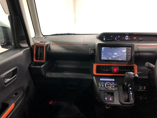 タント ファンクロスターボ　４ＷＤ／走行２９６６２キロ／ナビドラレコ　１年保証距離無制限　走行２９６６２キロ　純正フルセグナビ　パノラマモニター　ブルートゥース　ドラレコ　サイドエアバッグ　ＬＥＤヘッドランプ　アイドリングストップ　シートヒーター　両側電動スライドドア（6枚目）