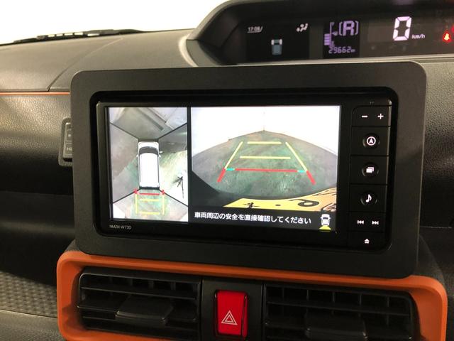 タント ファンクロスターボ　４ＷＤ／走行２９６６２キロ／ナビドラレコ　１年保証距離無制限　走行２９６６２キロ　純正フルセグナビ　パノラマモニター　ブルートゥース　ドラレコ　サイドエアバッグ　ＬＥＤヘッドランプ　アイドリングストップ　シートヒーター　両側電動スライドドア（10枚目）