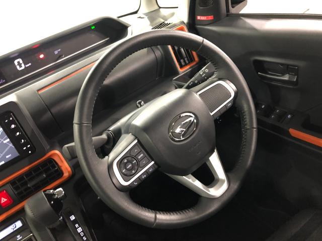 タント ファンクロスターボ　４ＷＤ／走行２９６６２キロ／ナビドラレコ　１年保証距離無制限　走行２９６６２キロ　純正フルセグナビ　パノラマモニター　ブルートゥース　ドラレコ　サイドエアバッグ　ＬＥＤヘッドランプ　アイドリングストップ　シートヒーター　両側電動スライドドア（12枚目）