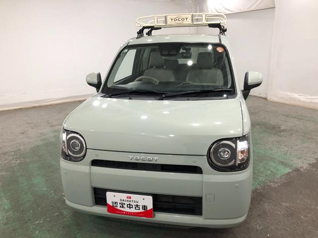 ミラトコット X・SA3 雹害有 フルセグナビ Bカメラ 純正キャリア 社外フルセグナビ バックカメラ ブルートゥース ドラレコ 純正マット サイドエアバッグ LEDヘッドランプ アイドリングストップ シートヒーター キーフリー 1年保証 走行距離35609キロ 雹害車(24枚目)