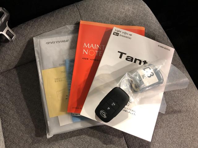 タント Ｘ　走行９９７８キロ／ナビ／ドラレコ／バックカメラ／ＥＴＣ　一年保証・走行距離無制限走行９９７８キロ　フルセグナビ　ブルートゥース　バックカメラ　ドラレコ　クリアランスソナー　ＬＥＤヘッドライト　シートヒーター　片側電動スライドドア（52枚目）