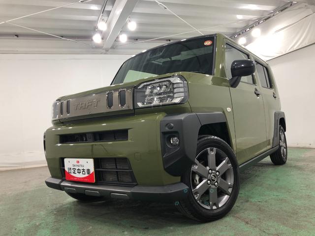 タフト Ｇターボ　ダーククロムベンチャー　走行３６８１４キロ　一年保証・走行距離無制限走行３６８１４キロ　ディスプレイオーディオ　ブルートゥース　バックカメラ　クリアランスソナー　オートライト　ＬＥＤヘッドライト　シートヒーター（7枚目）