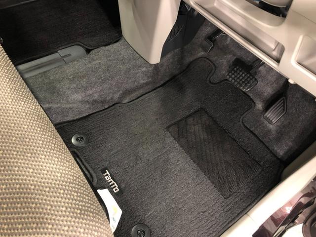タント Ｘ　ＳＡＩＩＩ　軽雹害／走行５３５３９キロ／ナビ／ドラレコ　１年保証距離無制限　走行距離５３５３９キロ　フルセグナビ　バックカメラ　ドラレコ　純正マット　ＬＥＤヘッドランプ　アイドリングストップ　片側電動スライドドア　オート格納式ドアミラー　キーフリー（18枚目）