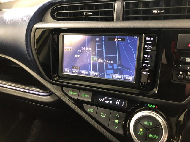 アクア Ｓ　走行２４８６２キロ／フルセグナビ／電動格納式ドアミラー　１年保証距離無制限　走行距離２４８６２キロ　フルセグナビ　カーペットマット　助手席エアバッグ　電動格納式ドアミラー　キーレスエントリー（10枚目）