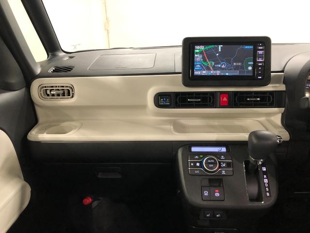 ムーヴキャンバス ストライプスＧターボ　走行２６５５６キロ／車検整備付／ナビ　ワンオーナー　禁煙車　　フルセグナビ　ブルートゥース　バックカメラ　ドラレコ　クリアランスソナー　オートライト　ＬＥＤヘッドライト　ＬＥＤフォグランプ　シートヒーター　両側電動スライドドア（6枚目）