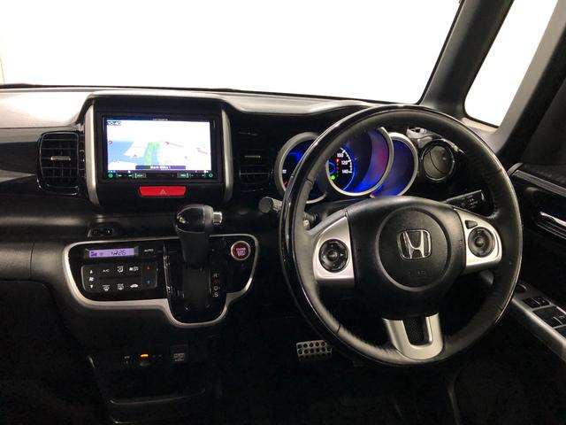 Ｎ－ＢＯＸカスタム ＧターボＬパッケージ　走行６５６６４キロ／ナビ／バックカメラ　一年保証・走行距離無制限走行６５６６４キロ　フルセグナビ　ブルートゥース　バックカメラ　ＥＴＣ　サイドエアバック　オートライト　ＨＩＤヘッドライト　両側電動スライドドア（5枚目）