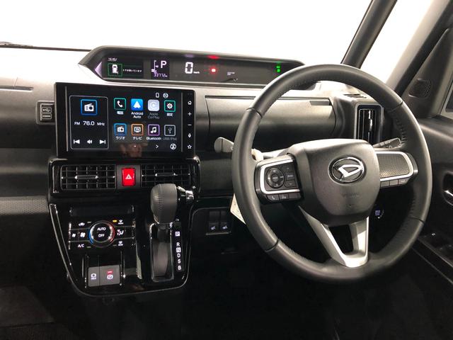 タント カスタムＲＳ　走行３３７７２キロ／ディスプレイオーディオ　一年保証・走行距離無制限走行３３７７２キロ　ディスプレイオーディオ　ブルートゥース　バックカメラ　クリアランスソナー　オートライト　ＬＥＤヘッドライト　シートヒーター　両側電動スライドドア（5枚目）