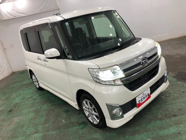 タント カスタムＸ　走行８５１３７キロ／車検整備付／タイヤ４本交換　一年保証・走行距離無制限走行８５１３７キロ　ワンセグナビ　車検整備付　タイヤ４本交換　オートライト　ＬＥＤヘッドライト　ベンチシート　片側電動スライドドア（9枚目）