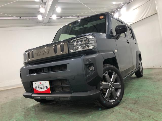 タフト Ｇターボ　ダーククロムベンチャー　走行４２８２３キロ　一年保証・走行距離無制限走行４２８２３キロ　車検整備付　サイドエアバック　クリアランスソナー　オートライト　ＬＥＤヘッドライト　アイドリングストップ　シートヒーター（7枚目）