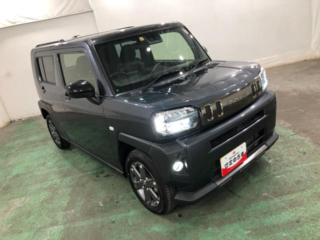 タフト Ｇターボ　ダーククロムベンチャー　走行４２８２３キロ　一年保証・走行距離無制限走行４２８２３キロ　車検整備付　サイドエアバック　クリアランスソナー　オートライト　ＬＥＤヘッドライト　アイドリングストップ　シートヒーター（9枚目）