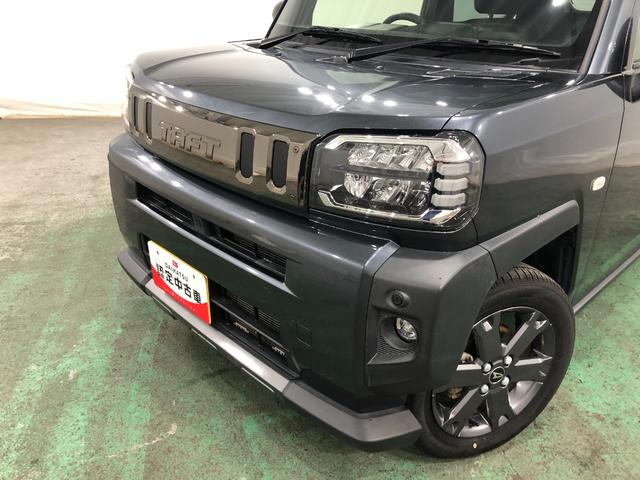 タフト Ｇターボ　ダーククロムベンチャー　走行４２８２３キロ　一年保証・走行距離無制限走行４２８２３キロ　車検整備付　サイドエアバック　クリアランスソナー　オートライト　ＬＥＤヘッドライト　アイドリングストップ　シートヒーター（23枚目）